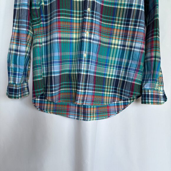 Ralph Lauren Blue Label Men's Vibrant Plaid Shirt - Picture 3 of 13